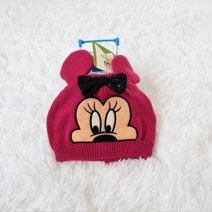 Disney Baby Minnie Mouse Beanie 18-24 Months Pink